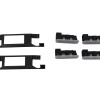 KUFATEC Nachrüstsatz mehrfarbige  LED-Fußraumbeleuchtung vorne + hinten für VW Golf 8 CD, CG