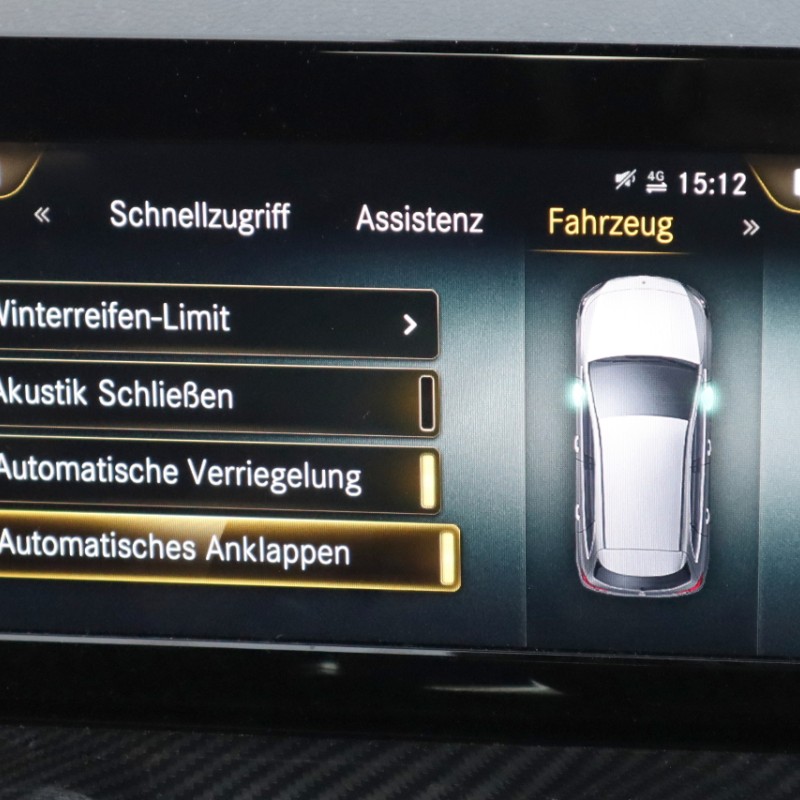 KUFATEC Komplettset el. anklappbare Außenspiegel Code 500 für Mercedes Benz B-Klasse W247