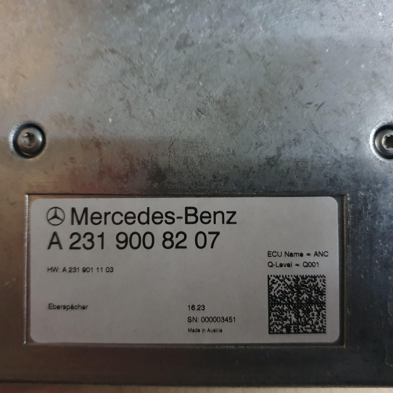 A 231 900 82 07 Mercedes Benz Steuergerät
