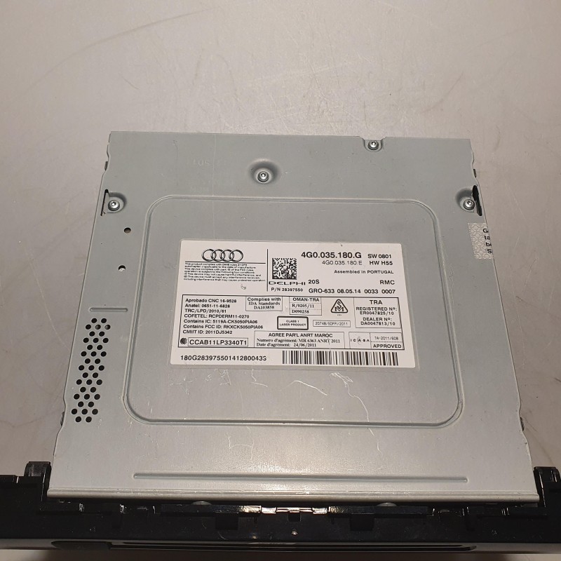 4G0 035 180 G Mainunit MMI von Volkswagen