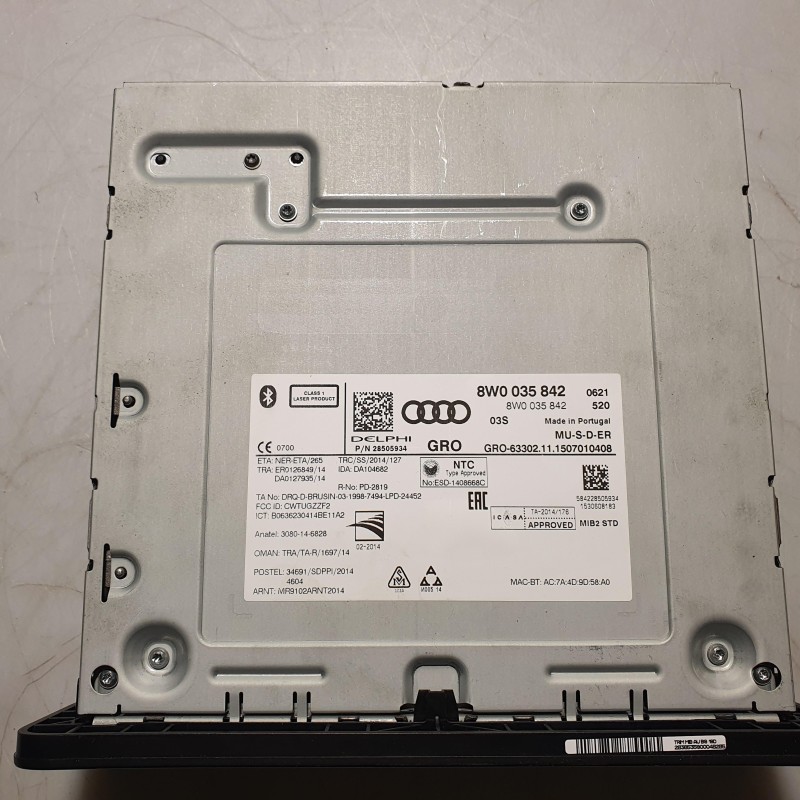 8W0 035 842 Mainunit von Volkswagen