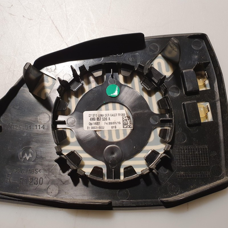 4M0 857 536 A Spiegelglas rechts Beheizt Konvex von Volkswagen