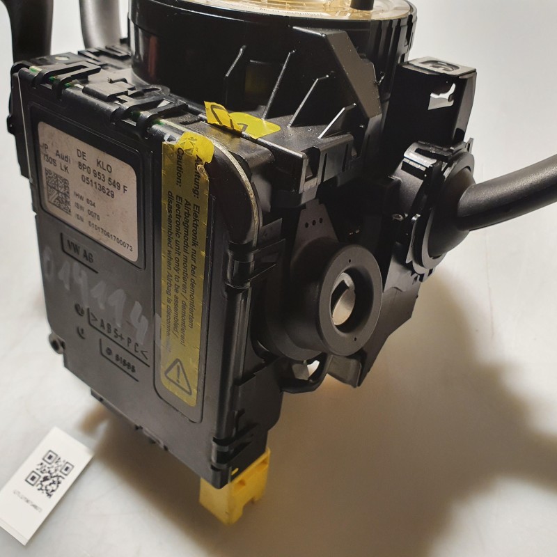 8P0 907 137 BM Lenkstockhebel mit GRA Zünschloss & Elektrikmodul von Volkswagen