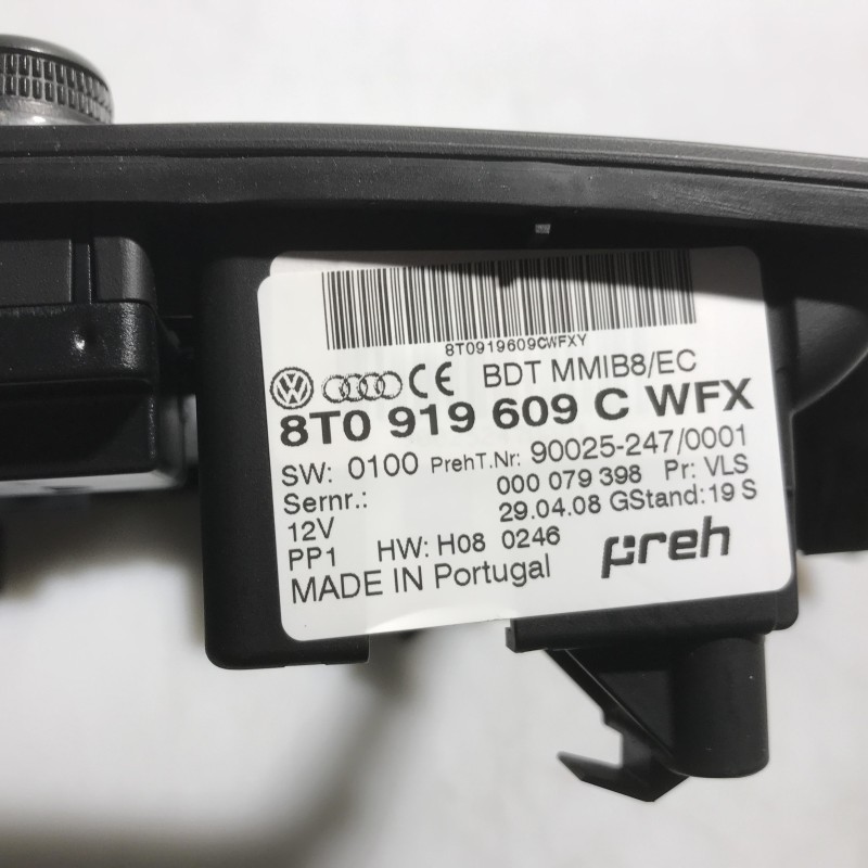 8T0 919 609 C Bedienteil MMI2G von Volkswagen