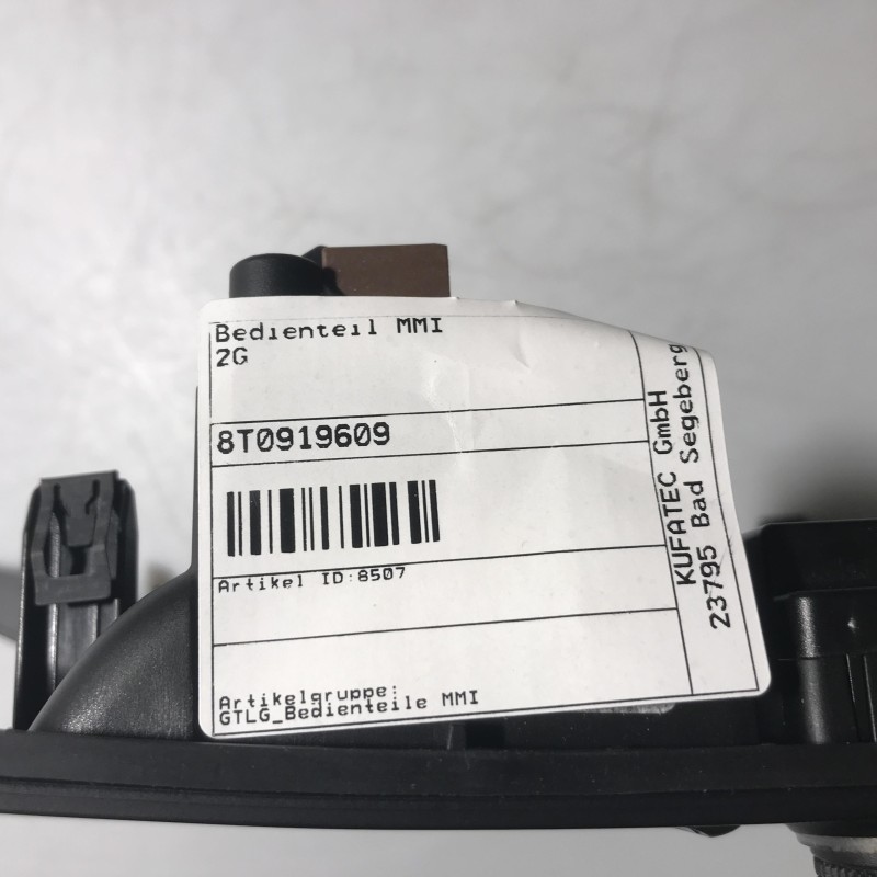 8T0 919 609 Bedienteil MMI 2G von Volkswagen