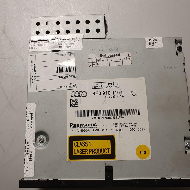 4E0 910 110 L CD Wechsler von Volkswagen