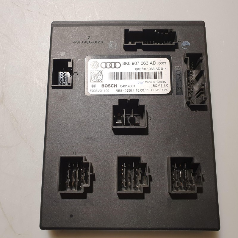 8K0 907 063 AD Bordnetzsteuergerät BCM von Volkswagen