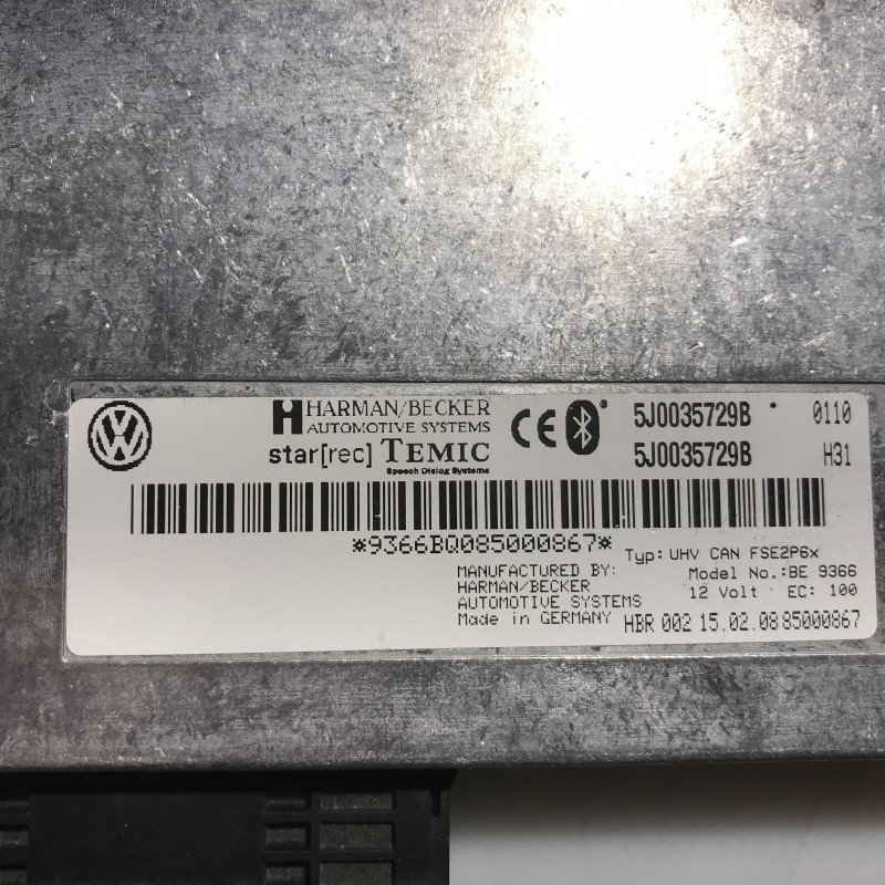 5J0 035 729 B Bluetooth Steuergerät von Volkswagen