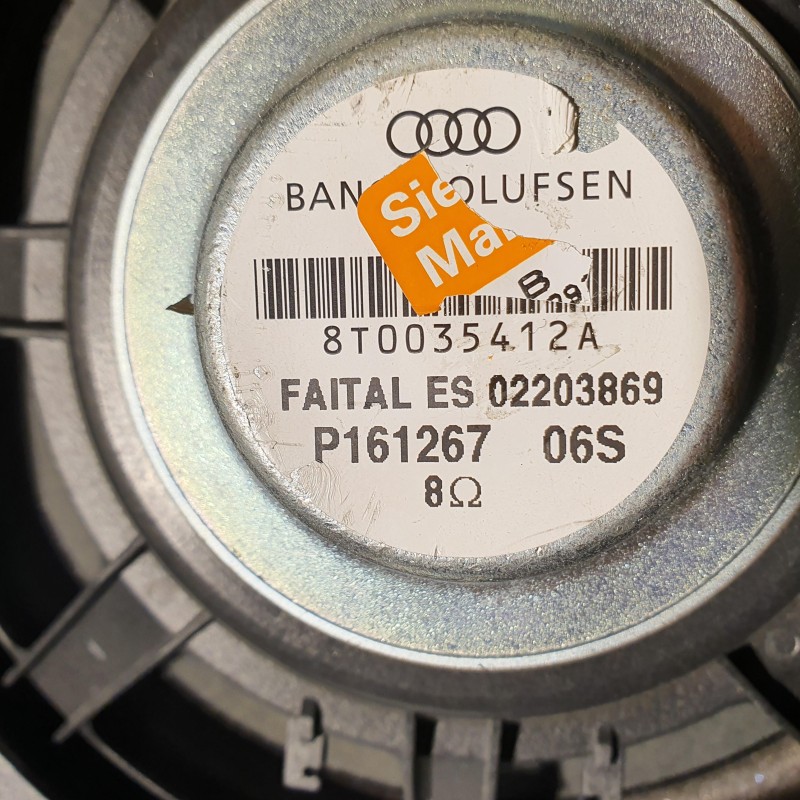 8T0 035 412 A Lautsprecher Subwoofer Tieftöner von Volkswagen