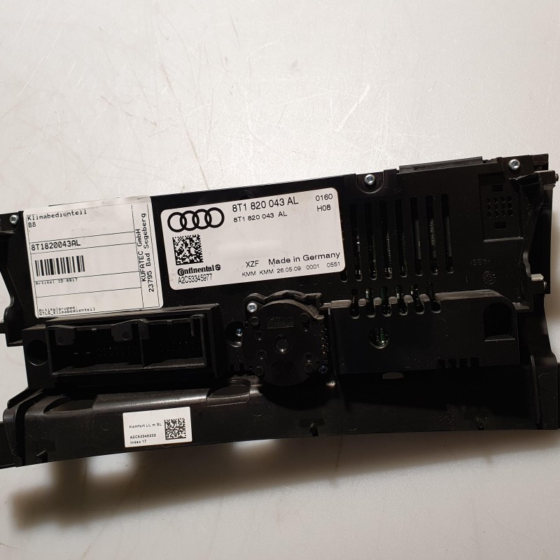 8T1 820 043 AL Klimabedienteil von Volkswagen