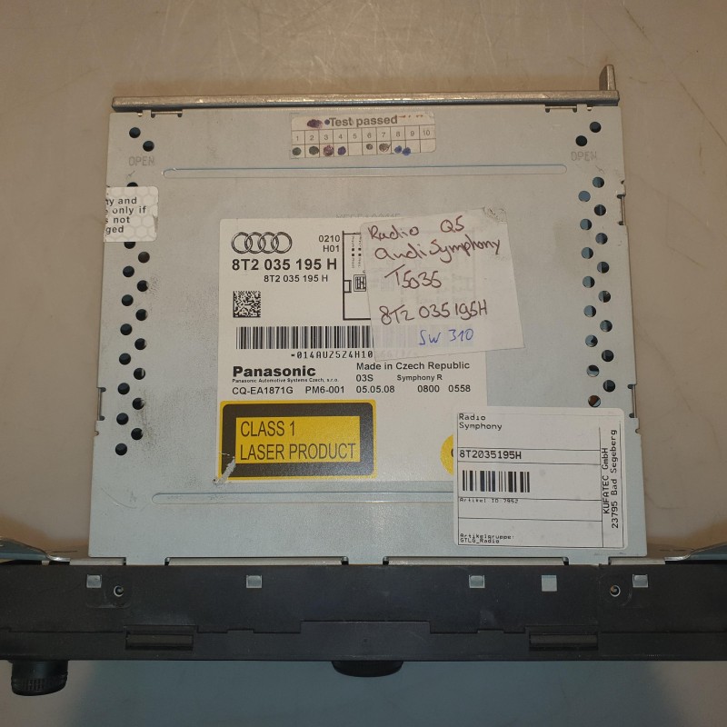 8T2 035 195 H Mainunit von Volkswagen