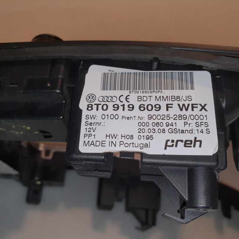 8T0 919 609 F WFX Bedieneinheit MMI von Volkswagen