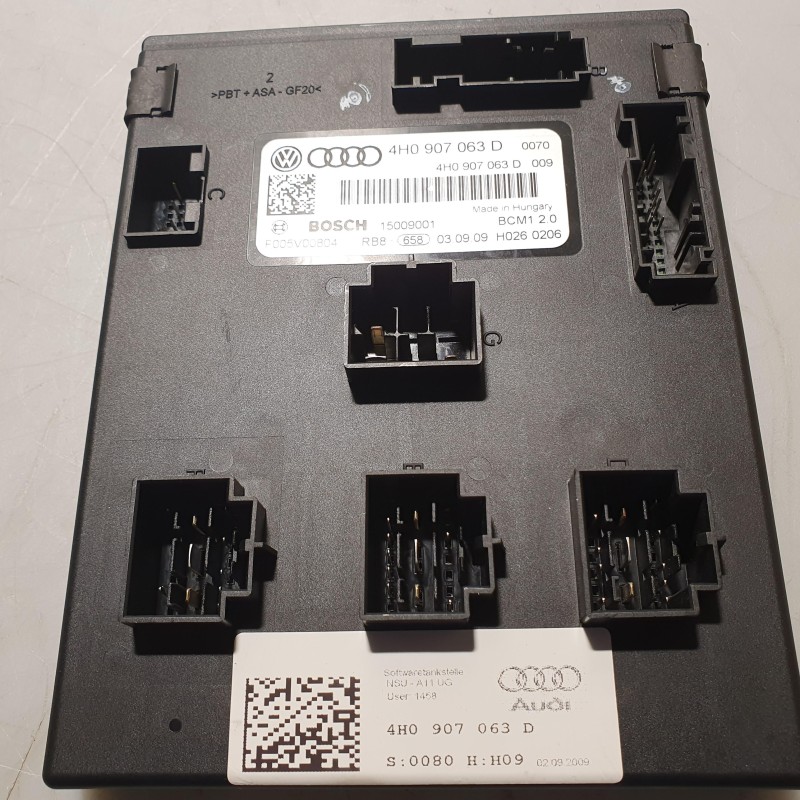 4H0 907 063 D Bordnetzsteuergerät BCM von Volkswagen