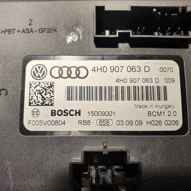 4H0 907 063 D Bordnetzsteuergerät BCM von Volkswagen