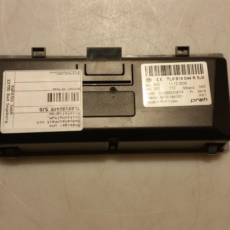 7L6 919 044 R 5J6 Multifunktionsanzeige Display Anzeige von Volkswagen