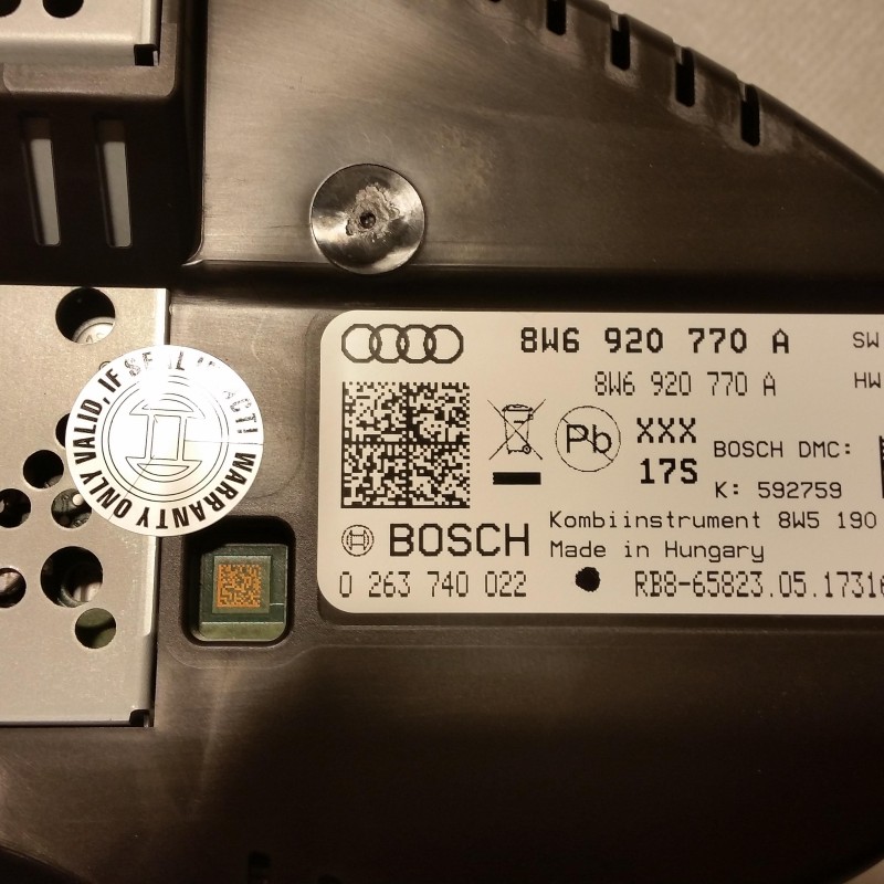 8W6 920 770 A Kombiinstrument von Volkswagen