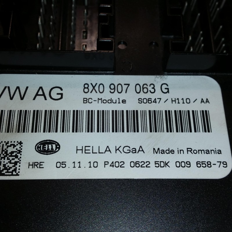 8X0 907 063 G Bordnetzsteuergerät von Volkswagen