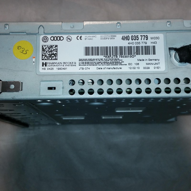 4H0 035 779 MMI 3G+ Main Unit von Volkswagen