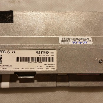 4L0 919 604 Mmi Navi Anzeige Bildschirm von Volkswagen
