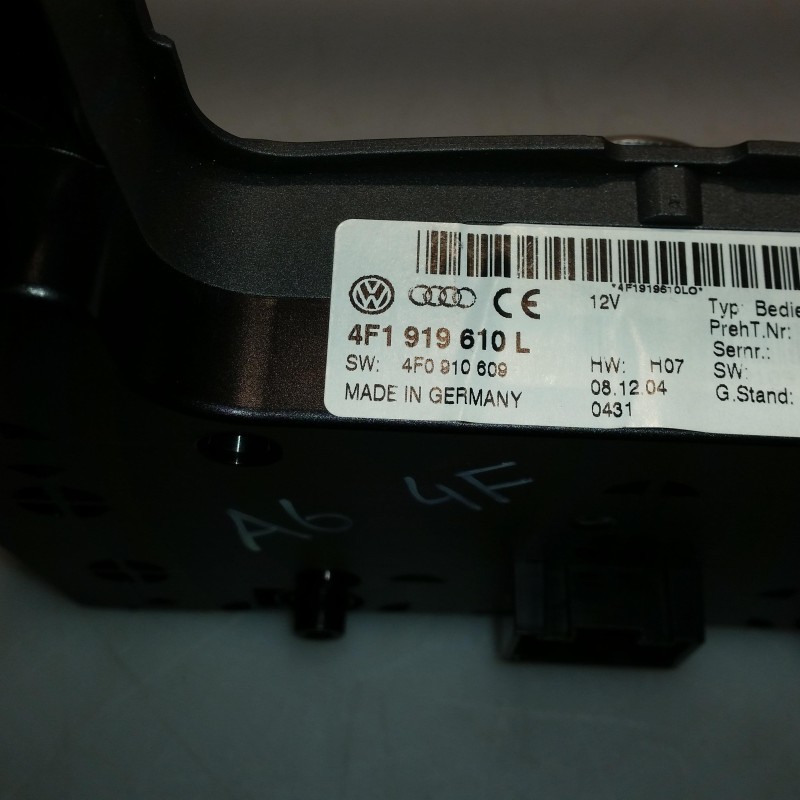 4F1 919 610 L Bedienteil MMI 2G US von Volkswagen