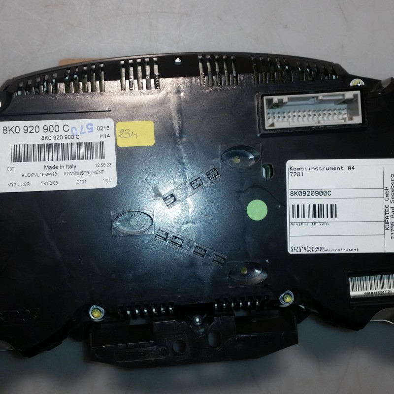 8K0 920 900 C Tacho Kombiinstrument von Volkswagen