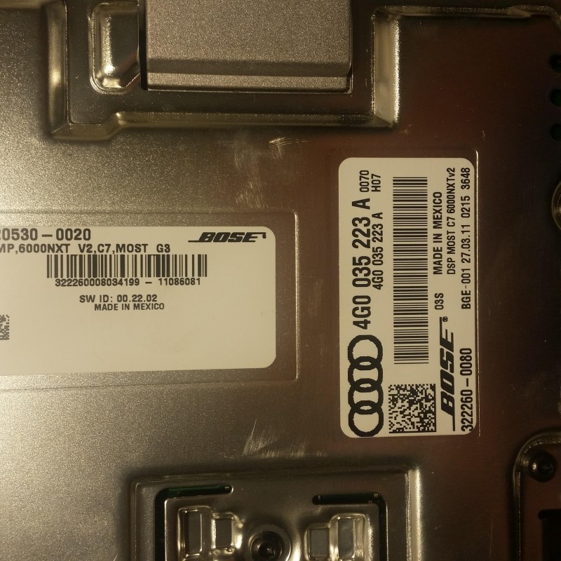 4G0 035 223 A Bose Sound Verstärker von Volkswagen