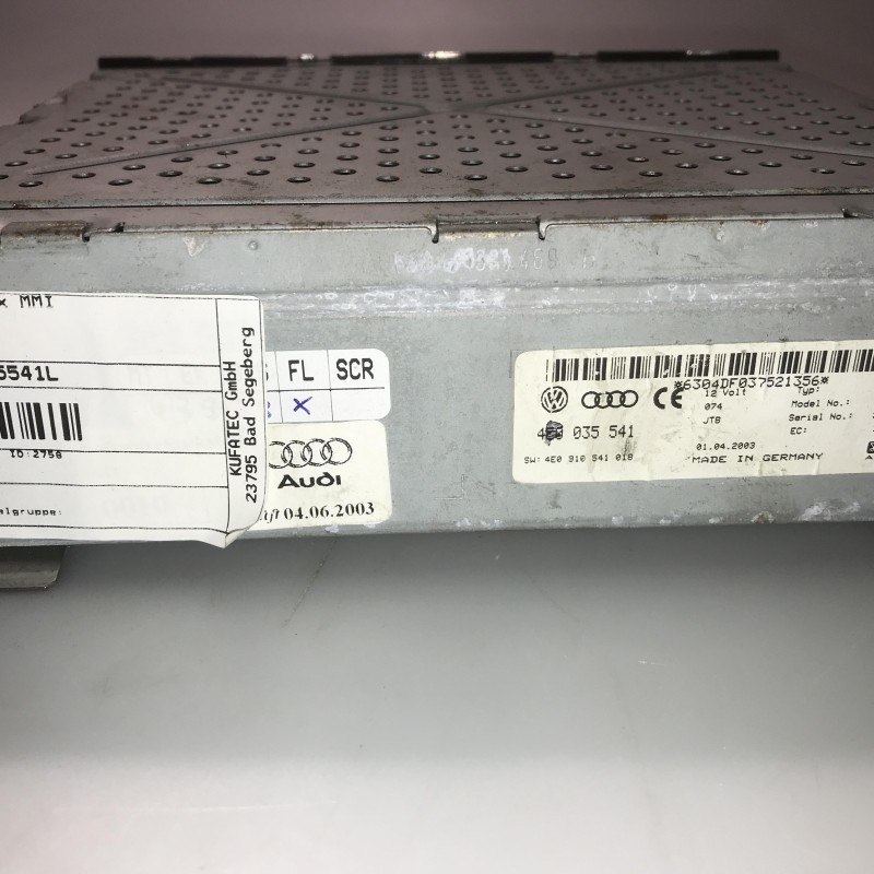4E0 035 541 Radiobox MMI von Volkswagen