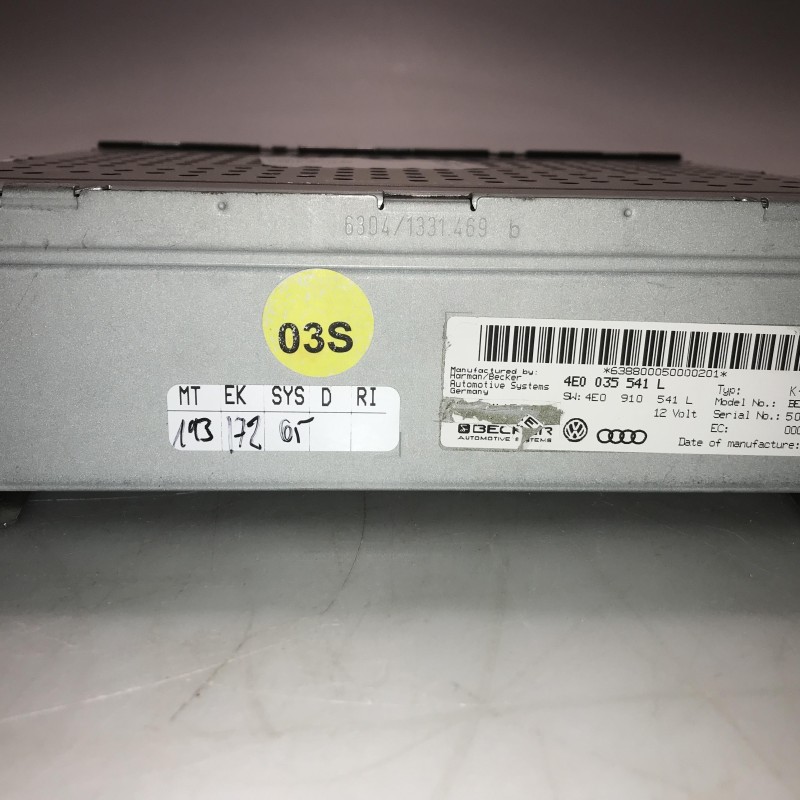 4E0 035 541 L Radiobox MMI von Volkswagen