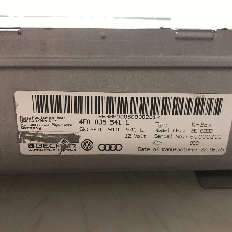 4E0 035 541 L Radiobox MMI von Volkswagen