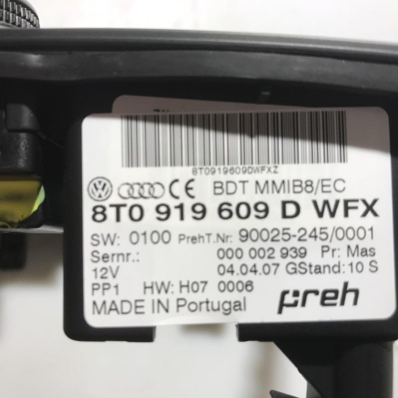8T0 919 609 D Mmi Bedienteil Bedieneinheit von Volkswagen