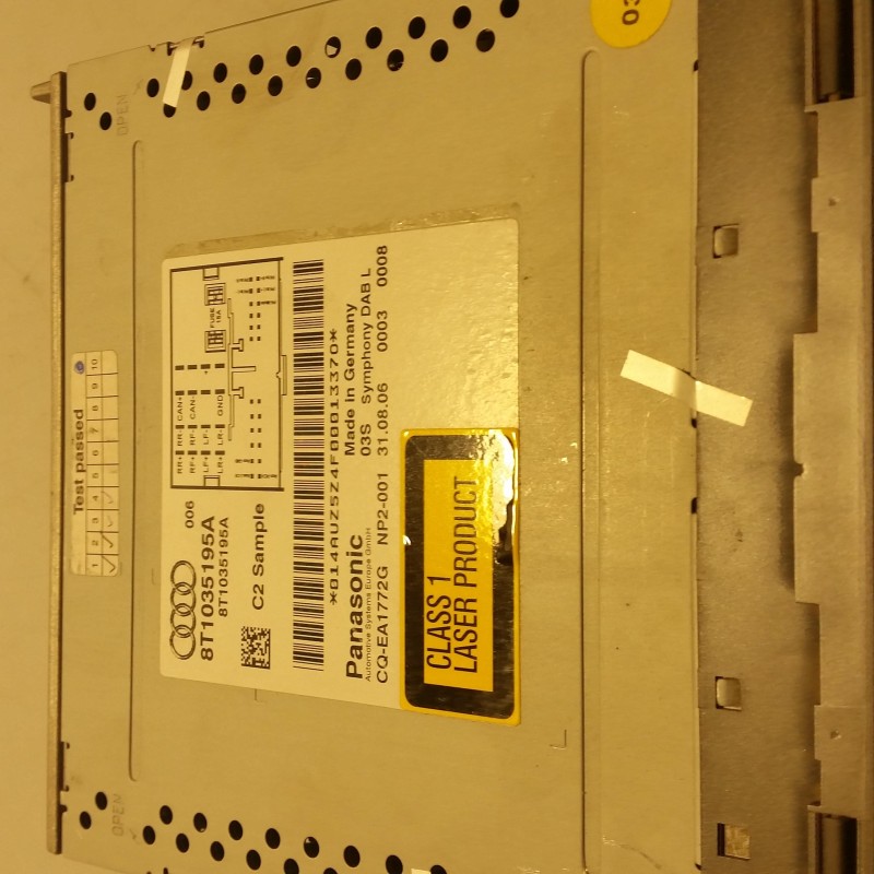 8T1 035 195 A Radio Symphony von Volkswagen