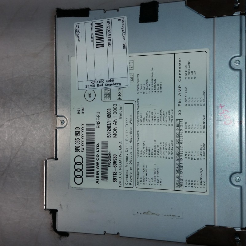 8P0 035 193 D Navigation Plus RNS E von Volkswagen