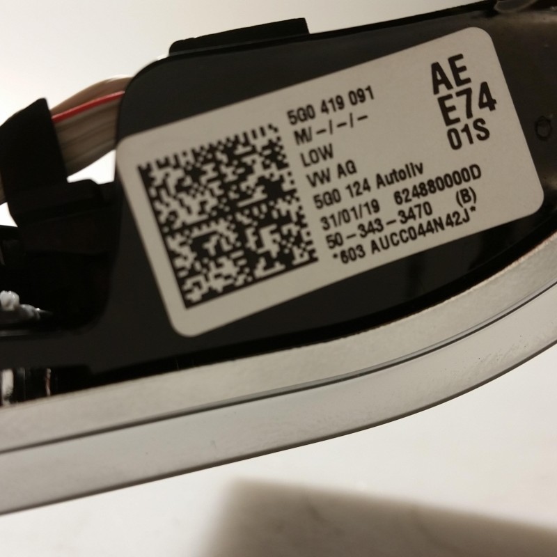 5G0 419 091 AE E74 Blende für Lenkrad mit Tasten von Volkswagen