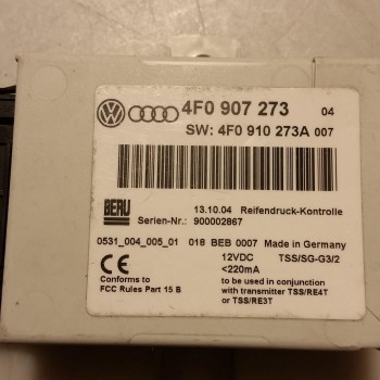4F0 907 273 Steuerteil Reifendruck von Volkswagen