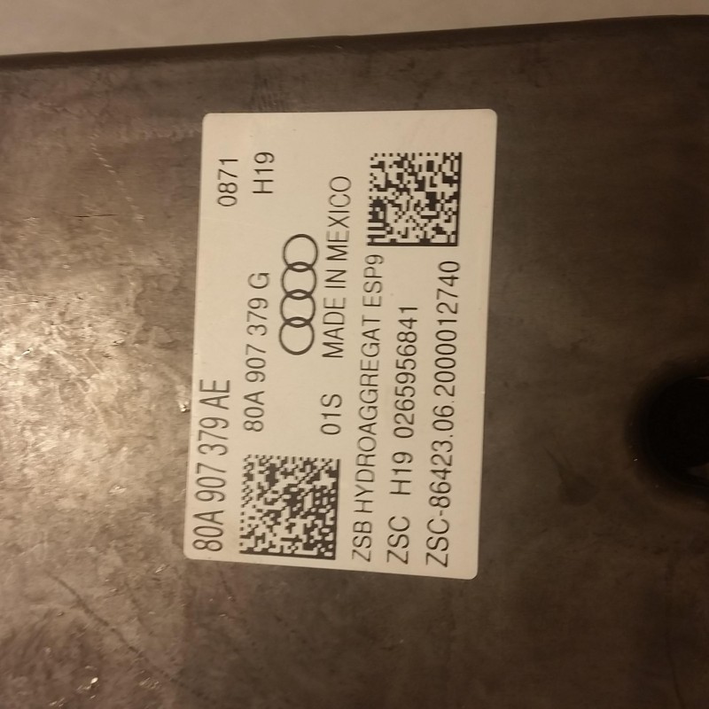 80A 907 379 AE ABS Steuergerät + Hydraulikeinheit von Volkswagen