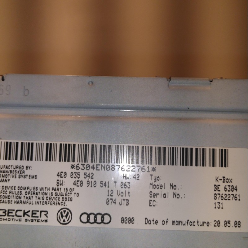 4E0 035 541 S von Volkswagen