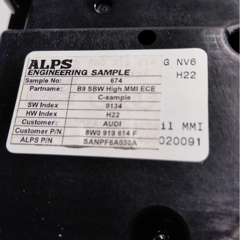 8W0 919 614 F Bedienteil von Volkswagen