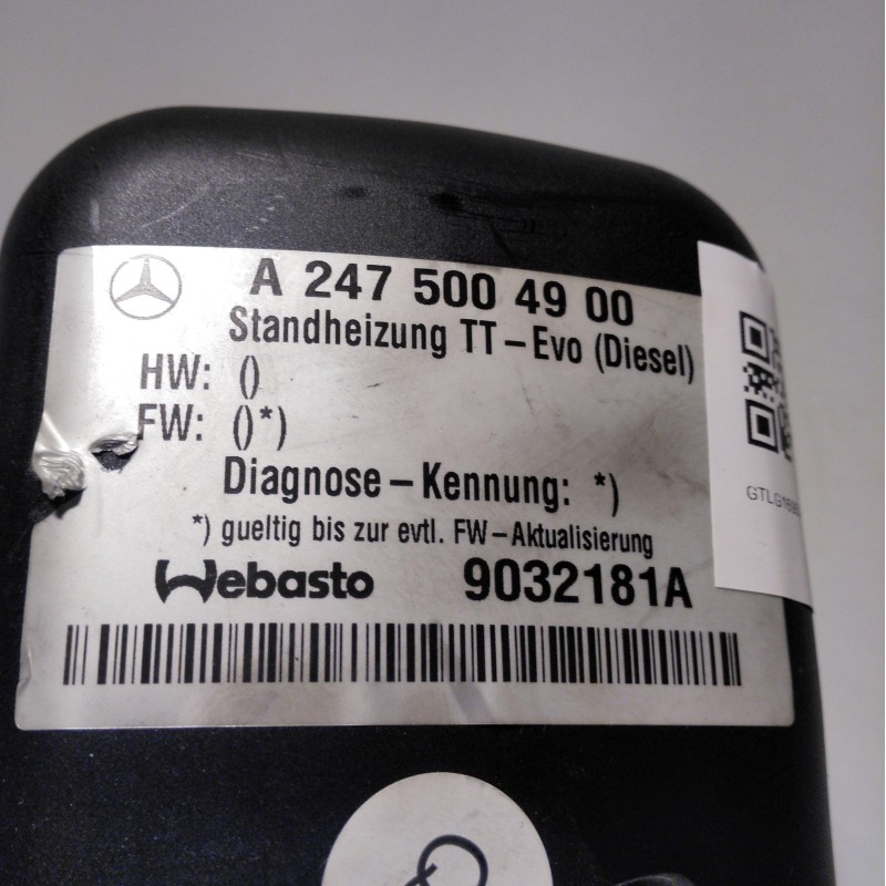 Standheizung A2475004900