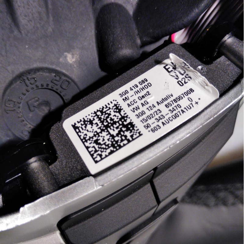 3G0 419 089 Multifunktionslenkrad von Volkswagen