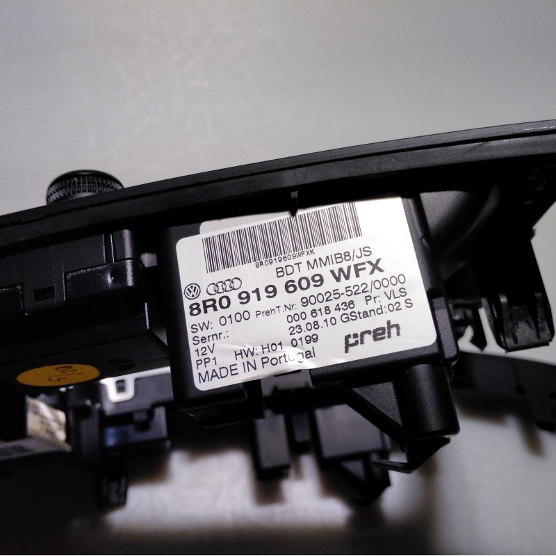 8R0 919 609 WFX Mmi Schalter Audi Q5 von Volkswagen