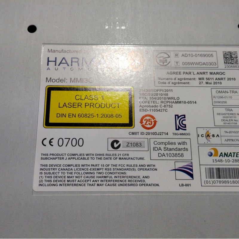 7P6 035 670 J Navigation MMI 3G von Volkswagen