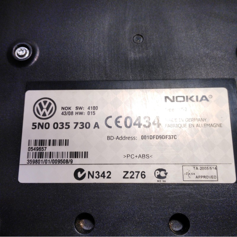 5N0 035 730 A Steuergerät von Volkswagen