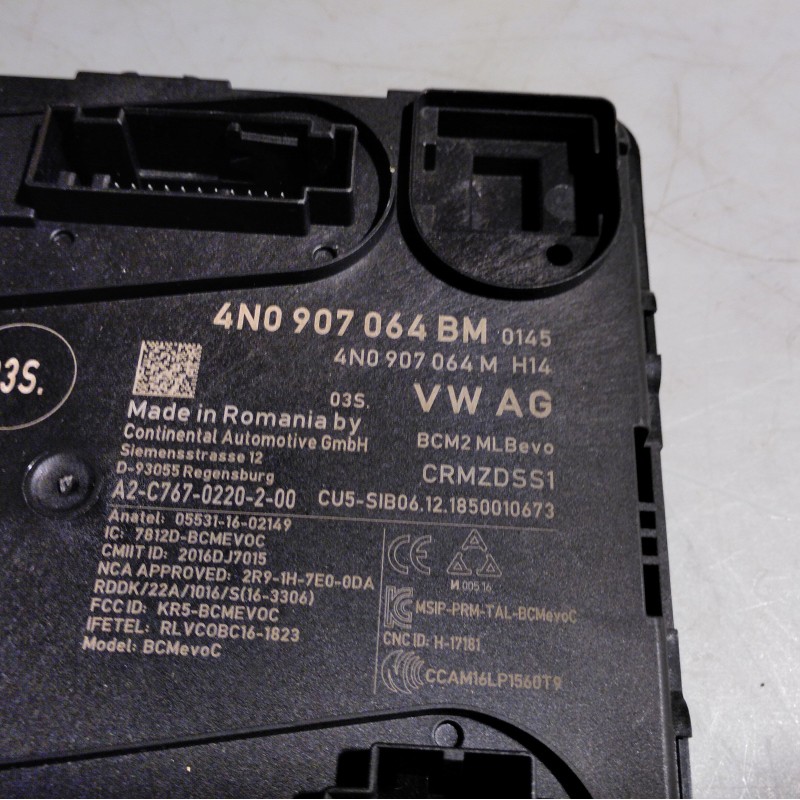4N0 907 064 BM Komfortsteuergerät von Volkswagen
