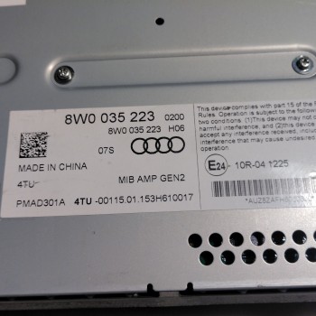 8W0 035 223 Hifi-versterker von Volkswagen