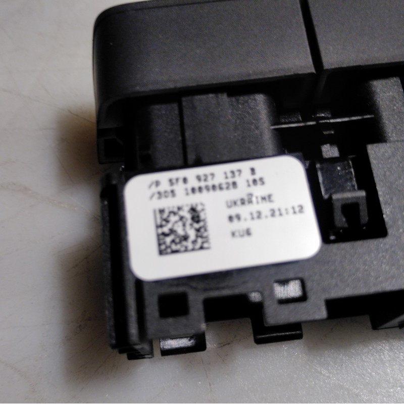 5F0 927 137 B Schalter von Volkswagen
