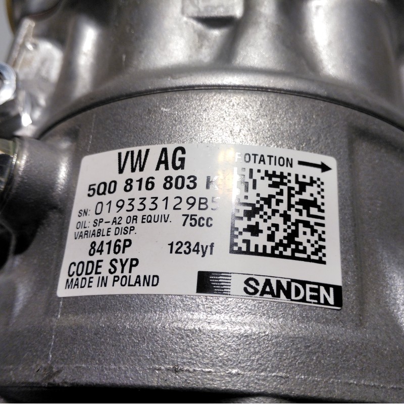 5Q0 816 803 K Klimakompressor von Volkswagen