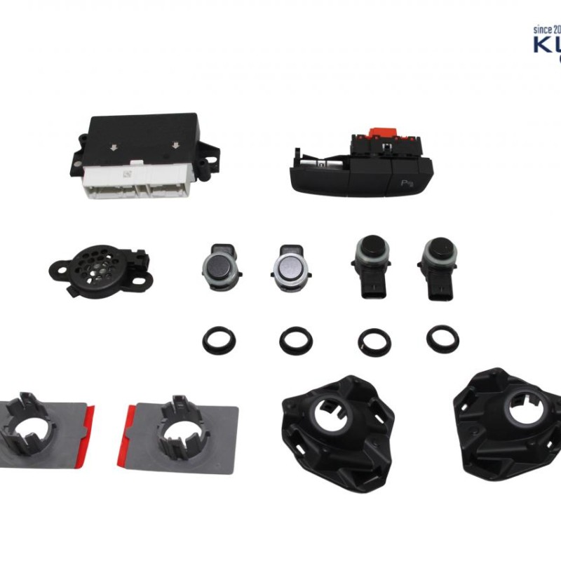 KUFATEC Komplettset Einparkhilfe Park Pilot plus OPS für Skoda Scala NW1
