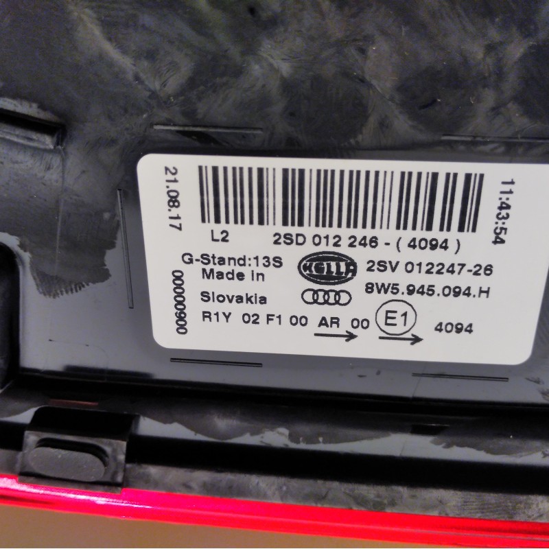8W5 945 094 H Leuchte von Volkswagen