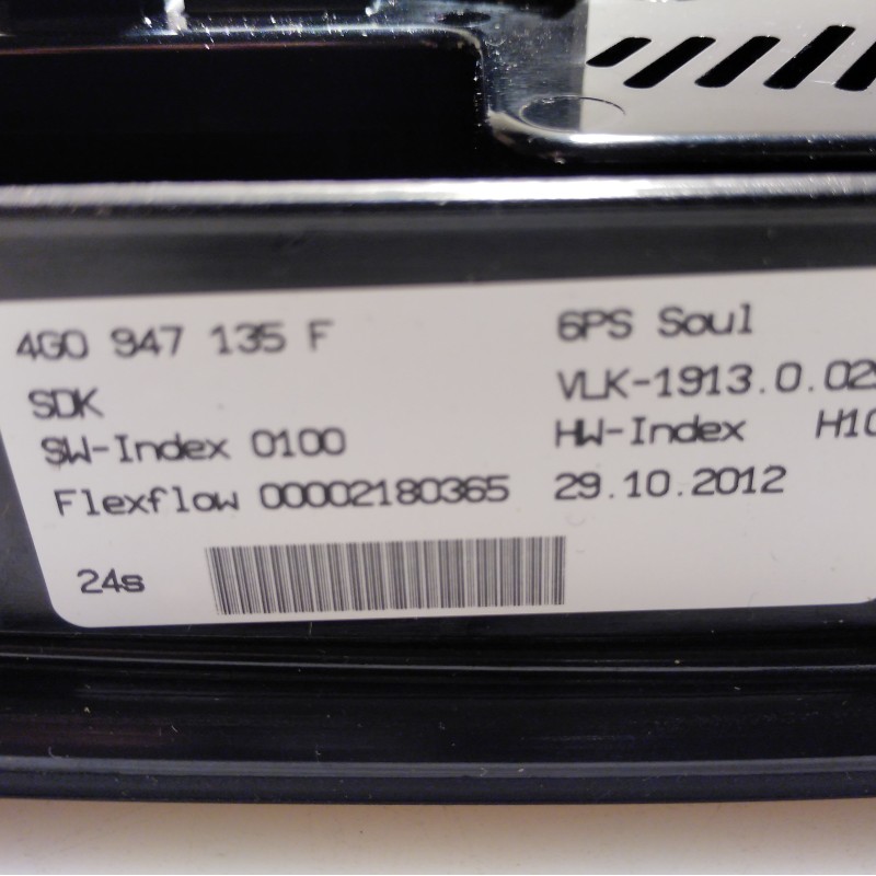 4G0 947 135 F Dachkonsole von Volkswagen