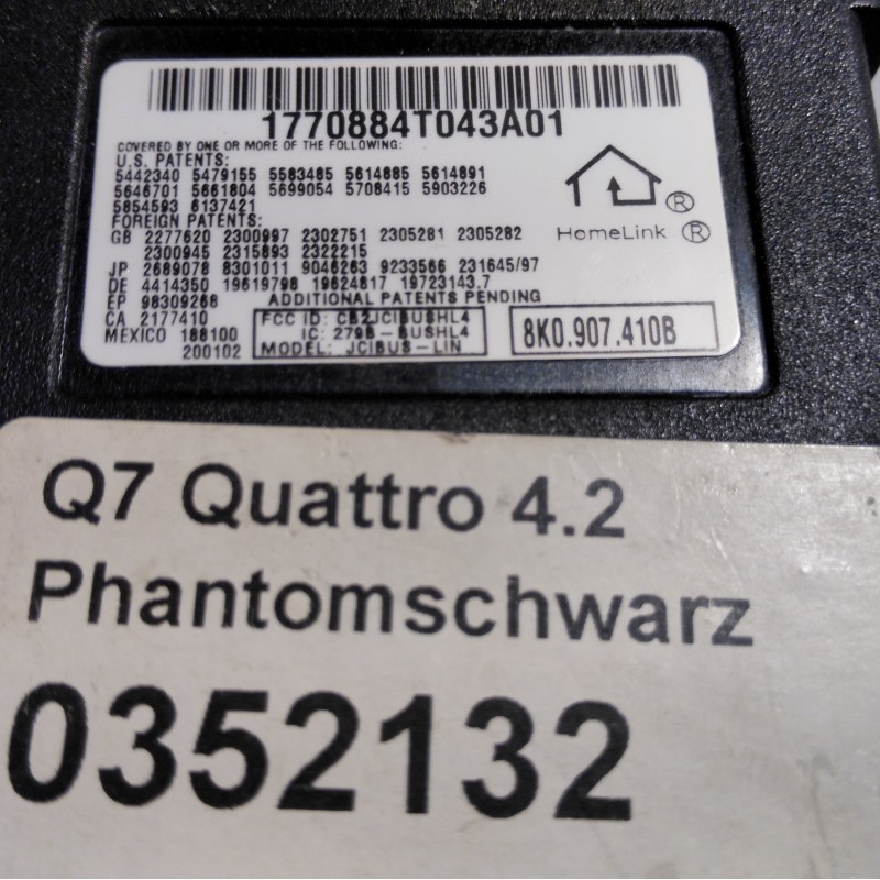 8K0 907 410 A Steuergerät von Volkswagen